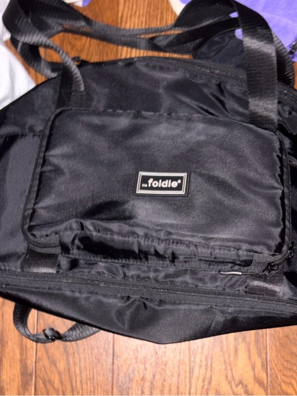 The Foldie travel bag- BLACK new with tags